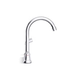 Sterling Passera Two Handle Polished Chrome Kitchen Faucet Side Sprayer Included