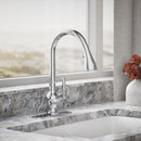 Kohler Treaty One Handle Polished Chrome Pull-Down Kitchen Faucet