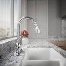 Kohler Treaty One Handle Polished Chrome Pull-Down Kitchen Faucet