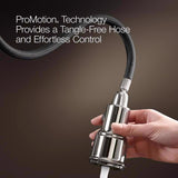 Kohler Ackley One Handle Vibrant Brushed Moderne Brass Pull-Down Kitchen Faucet