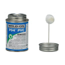 Weld-On Clear Cement For PVC 4 fl. oz.