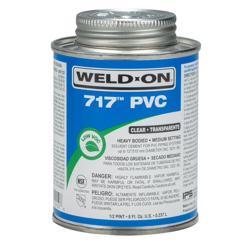 CEMENT 717 PVC CLR 8OZ