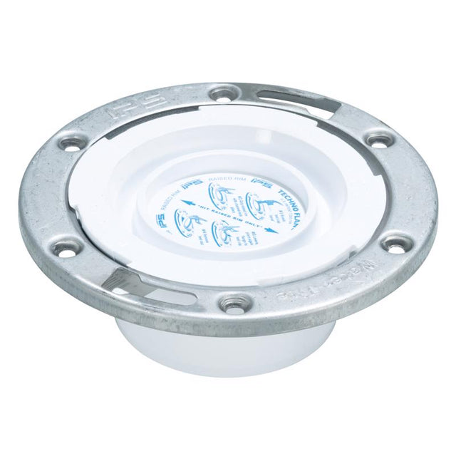 TOILET FLNG PVC 4"