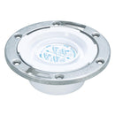 TOILET FLNG PVC 4"