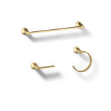 Kohler Sivaro Brushed Accessory Kit 18 in. L Metal