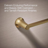 Kohler Sivaro Brushed Accessory Kit 18 in. L Metal