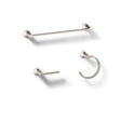 Kohler Sivaro Brushed Nickel Silver Accessory Kit 18 in. L Metal