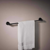 Kohler Sivaro Matte Black Towel Bar 24 in. L Metal
