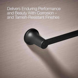 Kohler Sivaro Matte Black Towel Bar 24 in. L Metal