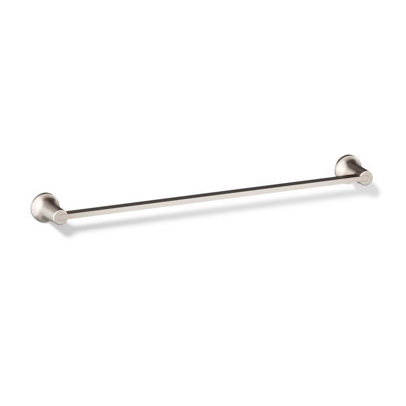 Kohler Sivaro Brushed Nickel Silver Towel Bar 24 in. L Metal