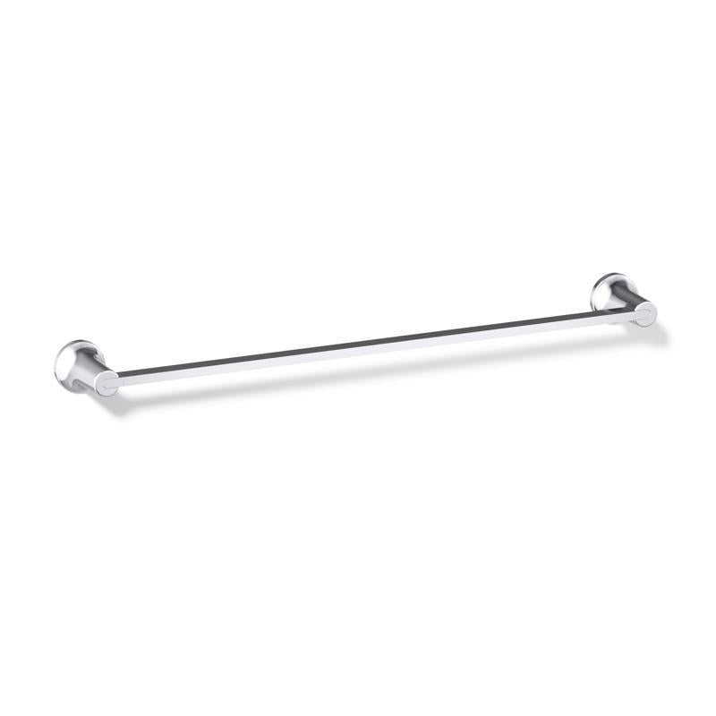 Kohler Sivaro Polish Chrome Silver Towel Bar 24 in. L Metal