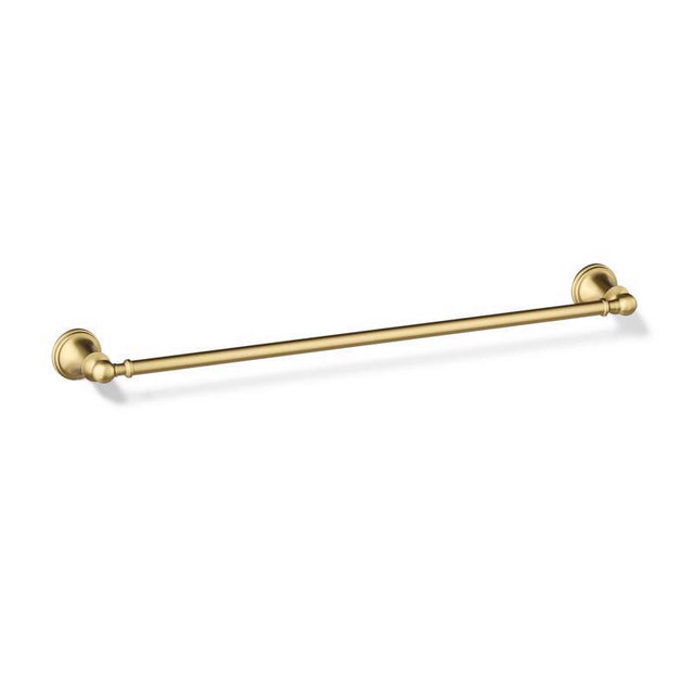 Kohler Facile Brushed Gold Towel Bar 24 in. L Metal