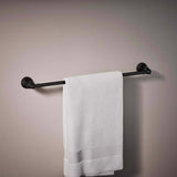 Kohler Facile Matte Black Towel Bar 24 in. L Metal