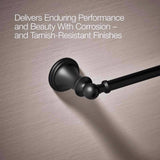 Kohler Facile Matte Black Towel Bar 24 in. L Metal