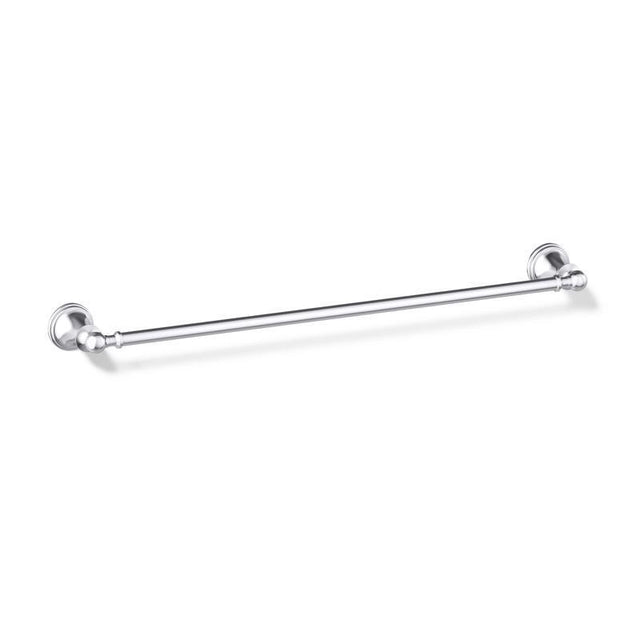 Kohler Facile Polished Chrome Silver Towel Bar 24 in. L Metal