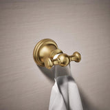 Kohler Facile 2.18 in. H X 2.8 in. W X 2.72 in. L Brushed Gold Robe Hook