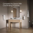 Kohler Facile 2.18 in. H X 2.8 in. W X 2.72 in. L Polished Chrome Silver Robe Hook