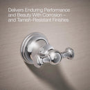 Kohler Facile 2.18 in. H X 2.8 in. W X 2.72 in. L Polished Chrome Silver Robe Hook