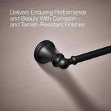 Kohler Facile Matte Black Bathroom Hardware Kit Metal