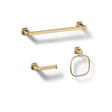 Kohler Envelu Brushed Gold Bathroom Hardware Kit Metal