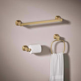 Kohler Envelu Brushed Gold Bathroom Hardware Kit Metal