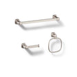 Kohler Envelu Brushed Nickel Silver Bathroom Hardware Kit Metal