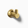 Kohler Sivaro 2.42 in. H X 2.08 in. W X 2.5 in. L Brushed Gold Robe Hook
