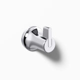 Kohler Sivaro 2.42 in. H X 2.08 in. W X 2.5 in. L Polished Chrome Silver Robe Hook