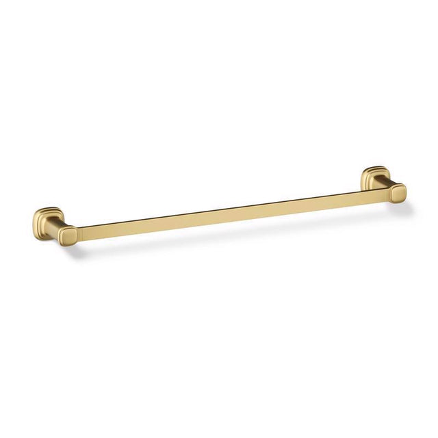 Kohler Envelu Brushed Gold Towel Bar 24 in. L Metal