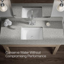 Kohler Facile Polished Chrome Traditional Centerset Bathroom Sink Faucet 4 in.