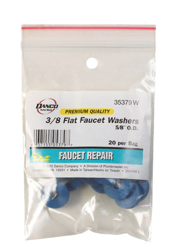 FLAT FAUCET WASHER 3/8"