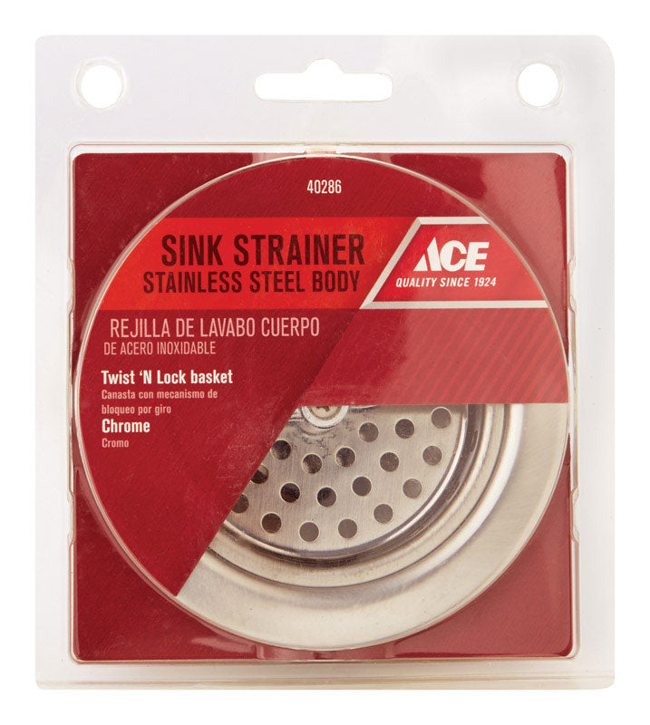 TWIST SINK STRAINER 3-1/2"