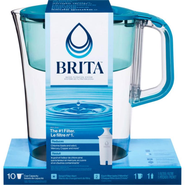 WTR FLTR PTCHR 10CUP BLU