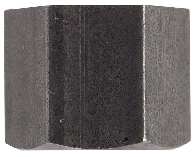 CAP HEX 1/8" BLACK