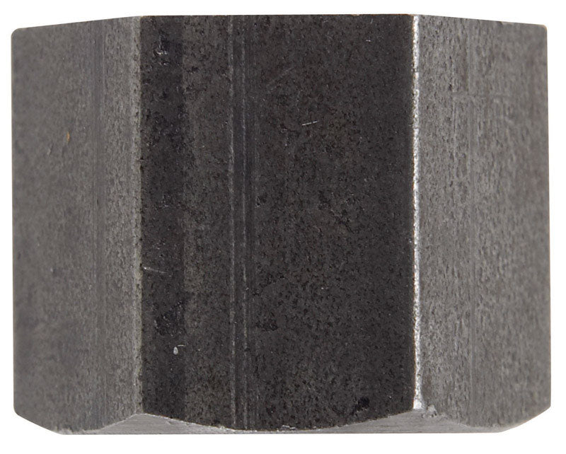 CAP HEX 1/8" BLACK