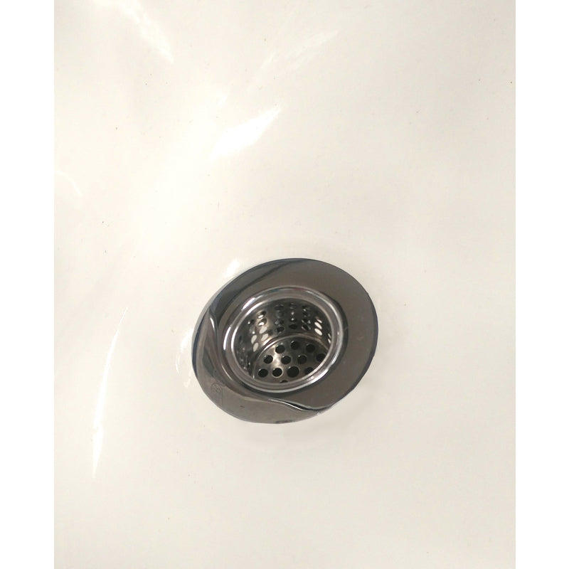 Ace 1 in. D Chrome Stainless Steel Replacement Strainer Basket Silver