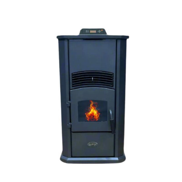 Comfortbilt Alpine EPA Certified 2200 sq ft Modern Wood Pellet Stove 52 lb. cap. Hopper