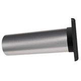 Deflect-O 11 in. L X 4 in. D Black/Silver Aluminum/Plastic Dryer Vent Kit