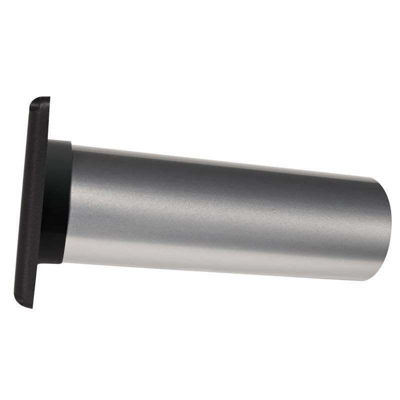 Deflect-O 11 in. L X 4 in. D Black/Silver Aluminum/Plastic Dryer Vent Kit