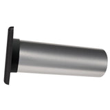 Deflect-O 11 in. L X 4 in. D Black/Silver Aluminum/Plastic Dryer Vent Kit