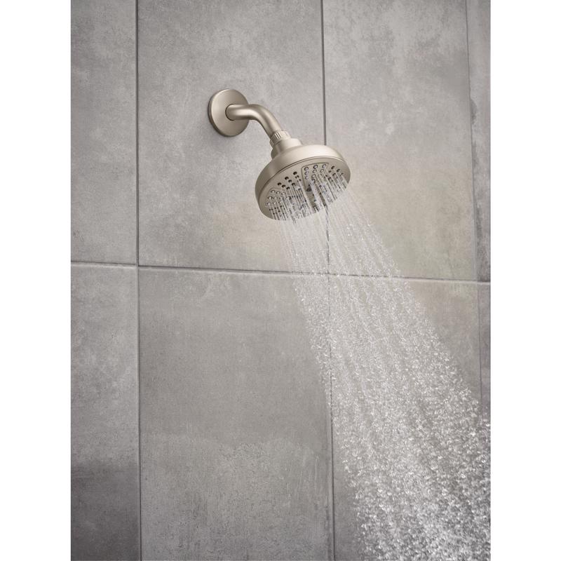 Moen Hydro Energetix Brushed Nickel 8 settings Showerhead 1.75 gpm