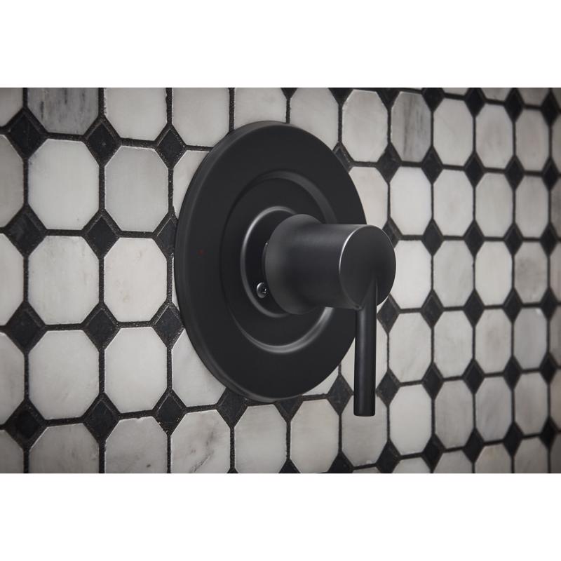 Moen Arlys 1-Handle Matte Black Tub and Shower Faucet