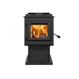 Englander Blue Ridge 100 EPA Certified 1200 sq ft Pedestal Cord Wood Stove