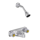 Home Plus 2-Handle Chrome Tub and Shower Faucet