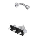 Home Plus 2-Handle Chrome Tub and Shower Faucet