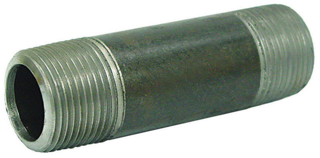 NIPPLE BLACK 1/8"X5.5"