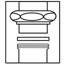 Ace 1-1/4 in. D Chrome Chrome Slip Joint Nut and Washer 1 pk