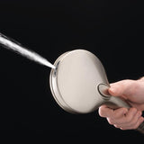 Oakbrook Collection Brushed Nickel ABS Plastic 6 settings Handheld Showerhead 1.8 gpm