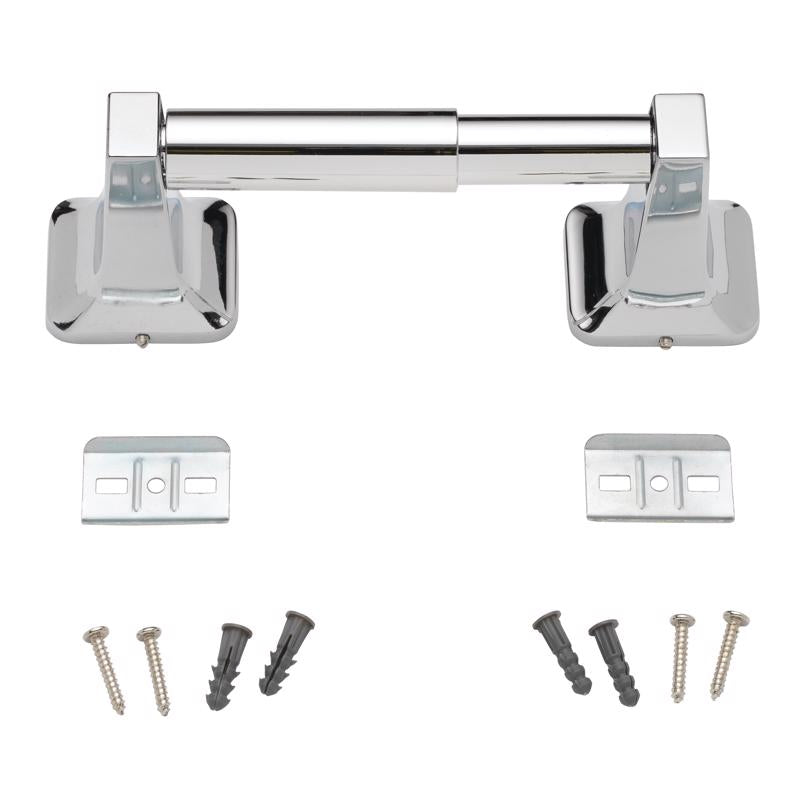 OakBrook Chrome Metallic Toilet Paper Holder