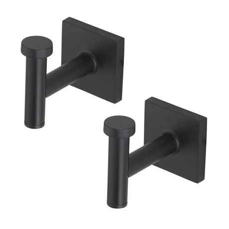 OakBrook Collection Matte Black Bath Hook